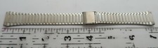 BEAR Stainless Straight End,20mm,Adjust Bracelet MEN'S WATCH BAND,New B20-35
