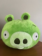 Angry birds green pig plush 9  