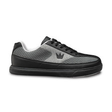 Brunswick Renegade Mesh Grey Mens Bowling Shoes Wide Width