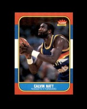 1986-87 Fleer #79 Calvin Natt MINT Nuggets Break 7