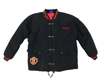Rare Vintage 90s Umbro Manchester United Fireman Winter Jacket