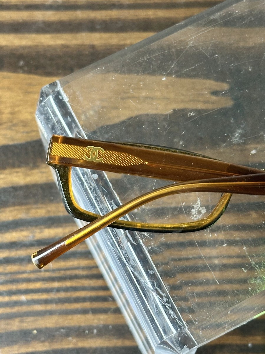 Chanel 3013-C.582 Womens Matte Black Brown Full Rim