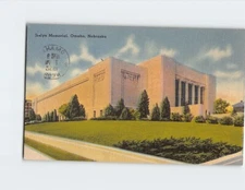 Postcard Joslyn Memorial Omaha Nebraska USA