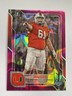 2025 Topps Bowman University Chrome Francis Mauigoa 1st Pink Lava Refractor #29