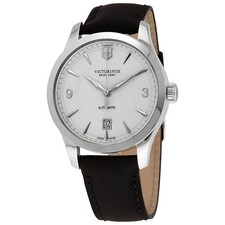 Image of Victorinox Men's Alliance Automatic White Dial Watch- 241871 NEW