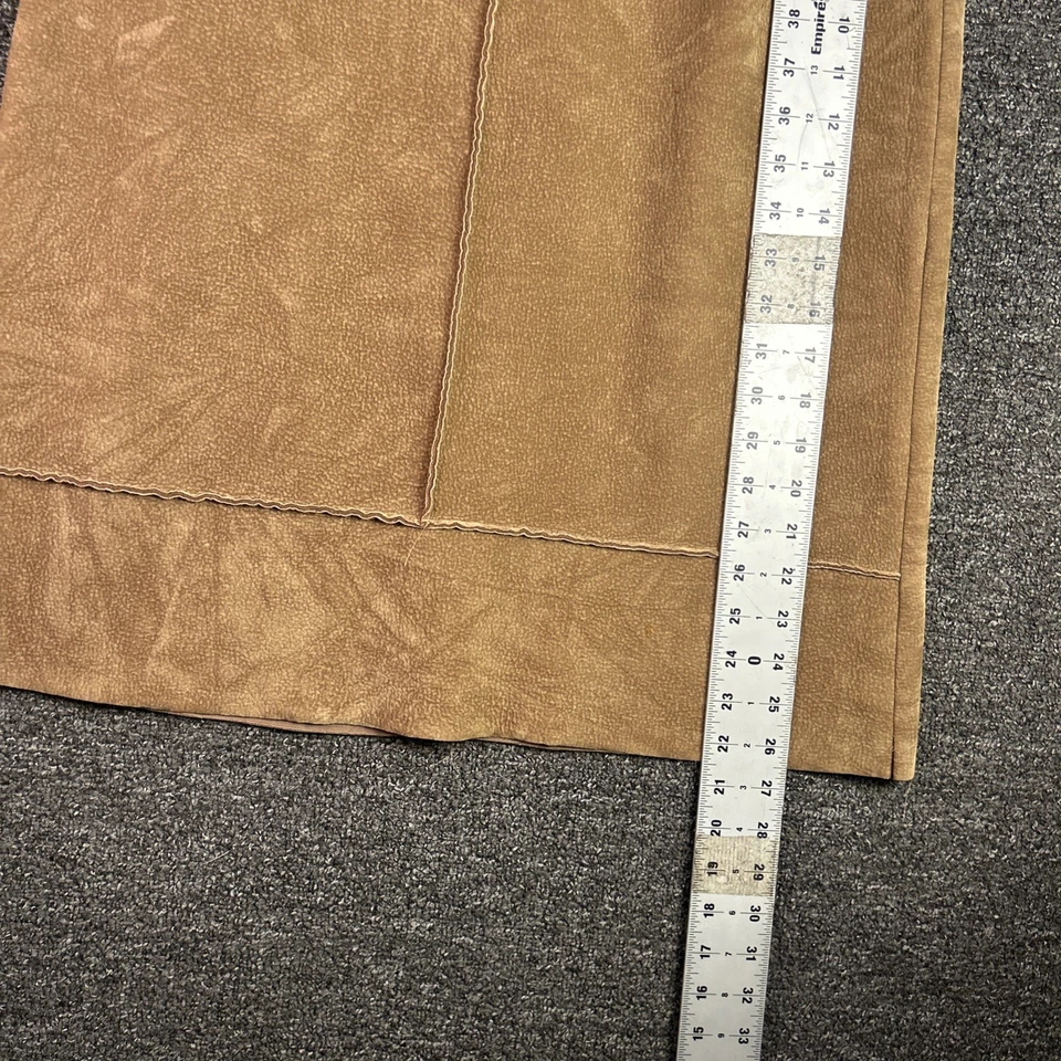 RAVEL 裙子女式 L 码棕色直筒迷笛纽扣抽绳聚酯纤维 — 第 2/4 张图片