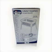 Chicco LullaGo Anywhere Portable Bassinet, Sandstone/Grey