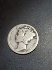 1935 10C Mercury Dime 90 % Silver Ag