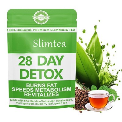28pcs Detox Tee Gewichtsverlust Tee Abnehmen Diät Teebeutel Fettverbrennung.