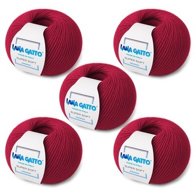 Strickgarn 100% reine MerinoSchurwolle ExtraFine, line Super Soft von Lana Ga...