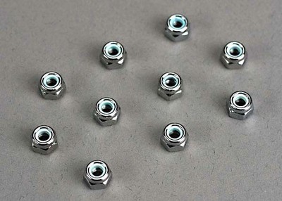 Traxxas 1/10 Rustler 4x4 VXL * 4mm Nylon Locknuts * 1747
