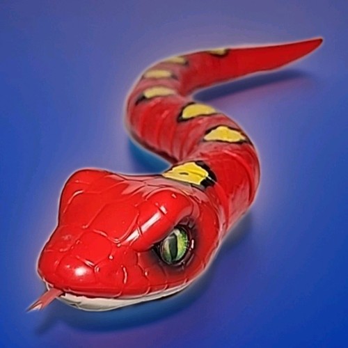Robo Alive Slithering 17" Snake Series 3 Red ZURU Robotic Light