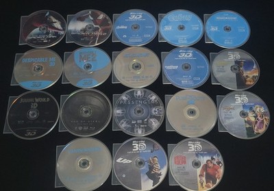 3D Blu-ray Movies Marvel, DC, Jurassic World, 3D Animated, and More...