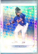 2022 Topps Chrome Logofractor Edition Starling Marte #29 Mets