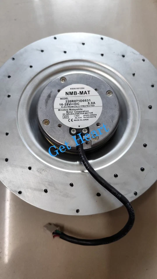 NMB Fan 220R071D0531 DC 16V-28V 5.0A 220MM 4 Pin cooling fan FedEx or DHL/ UPS - Image 2 of 4