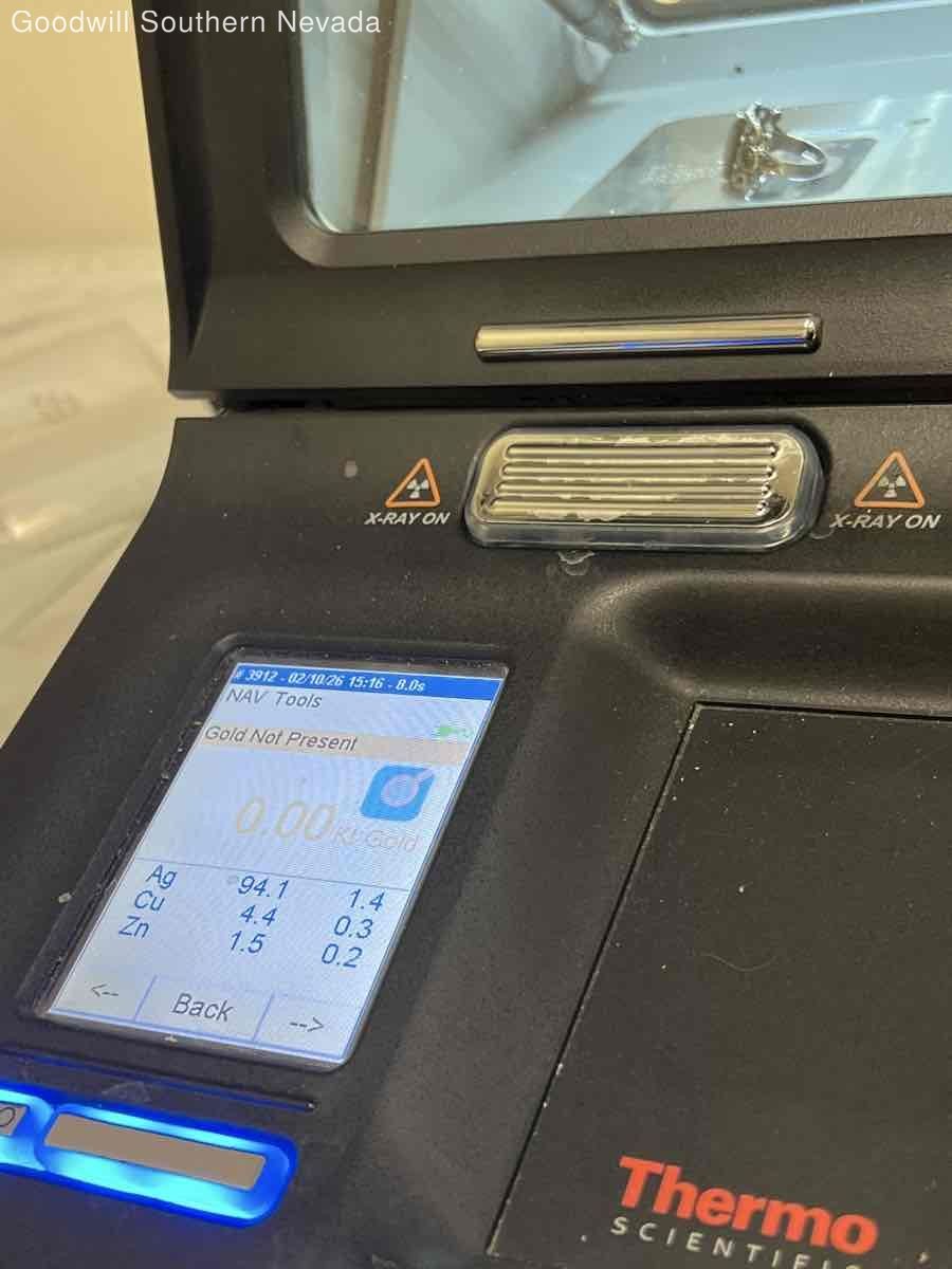 Rectangular Abalone Ring - Size 7 - image 8