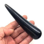 1pc  Black Buffalo Horn Massage Stick Horn Acupoint Therapy Tool Gua Sha Tool