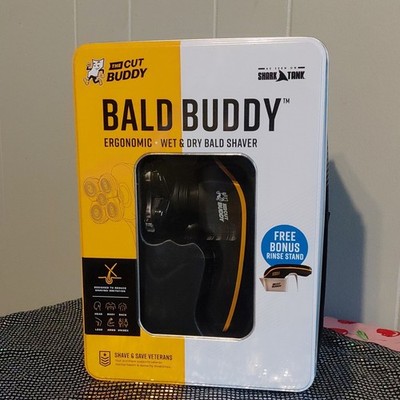 The Cut Buddy Bald Buddy 5-Head Rotary Wet/Dry Cordless Shaver Black/Yellow