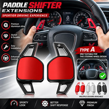 2Pcs Paddle Shifter Extensions For Aud A4 B8 A3 8P A5 A6 Q5 A8 R8 TTS