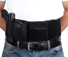 Concealed Carrying Holster Gun Accessories and Abdominal Strap Holster