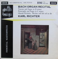 Karl Richter - Bach Organ Recital - At The Organ Of The Victoria Hall, Geneva, 1