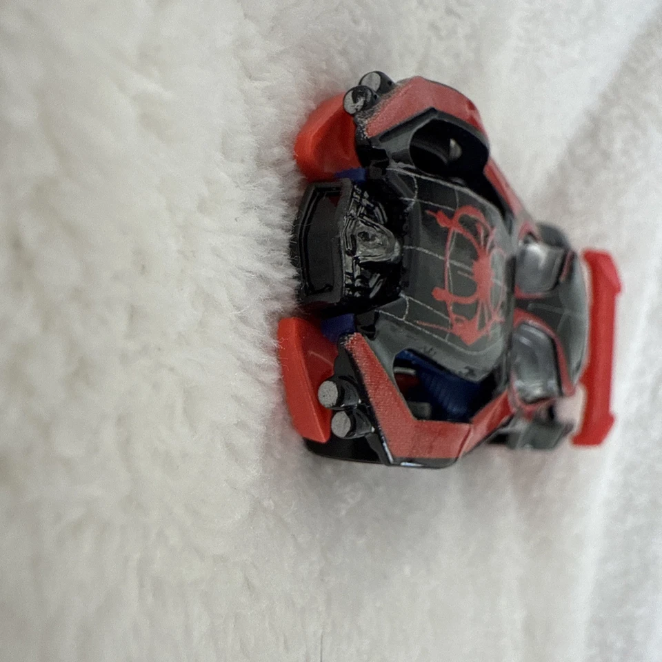 Spider-man Miles Morales Hot Wheels Marvel Spidery Personaje Coche Vengadores 1:64 Foto 4 de 4