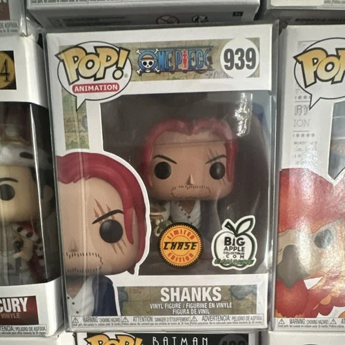Funko Pop! Vinyl Shanks #939 Chase Edition One Piece Big Apple Exclusive Figure