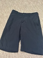 Boys Nike Dry Fit Golf Shorts Black Size Large