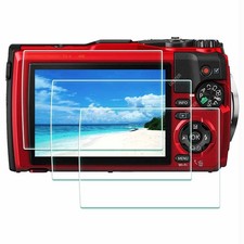ULBTER Screen Protector for Olympus TG-7 TG-6 TG-5 TG-4 TG7 Red Black,