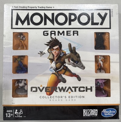 Monopoly Gamer Overwatch Collector's Edition Board Game BRAND NEW