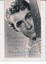 Jean-Claude Pascal Autograph, Singer - Very Good Condition