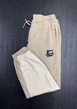 New Balance Athletics Style Fashion Joggers Men L Desert Brown Cotton Sweats