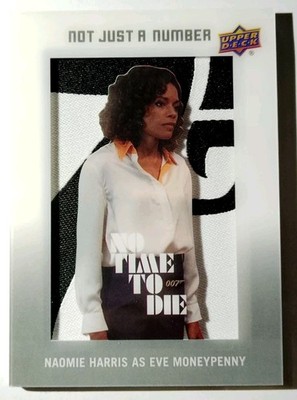James Bond No Time to Die - Not just a Number Patch - Moneypenny 2025 Upper Deck