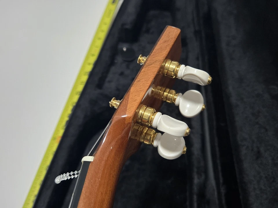 Pono MSD Mahogany Deluxe Ukulele Musical Instrument With Protective Case EX+ - Image 4 of 4