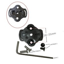 Bracket Adapter Black Bracket For Garmin Mount Plastic Steel Replacement 1x