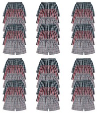 Mens Bulk Cotton Boxer Briefs Underwear, Great for Homeless Shelters Donations
