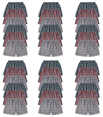 Mens Bulk Cotton Boxer Briefs Underwear, Great for Homeless Shelters Donations