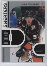 2024 Upper Deck SP Game Used Rookie Sweaters 204/299 Olen Zellweger #RS-OZ 6o3