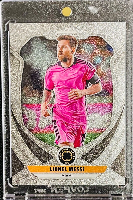 Lionel Messi 2025 Panini Prizm World Cup Rare Silver Glitter SP THE G.O.A.T🔥