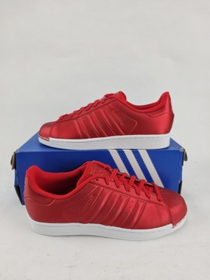 Adidas Originals Superstar Herren Sneaker Schuhe Sneaker Rot UK 7 BB4877