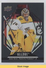 2022-23 Upper Deck Allure Black Rainbow Juuse Saros #11 READ 6o2