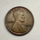 1909-VDB 1C Lincoln Wheat Cent. Exceptional MS grade, RB color! Old US Penny