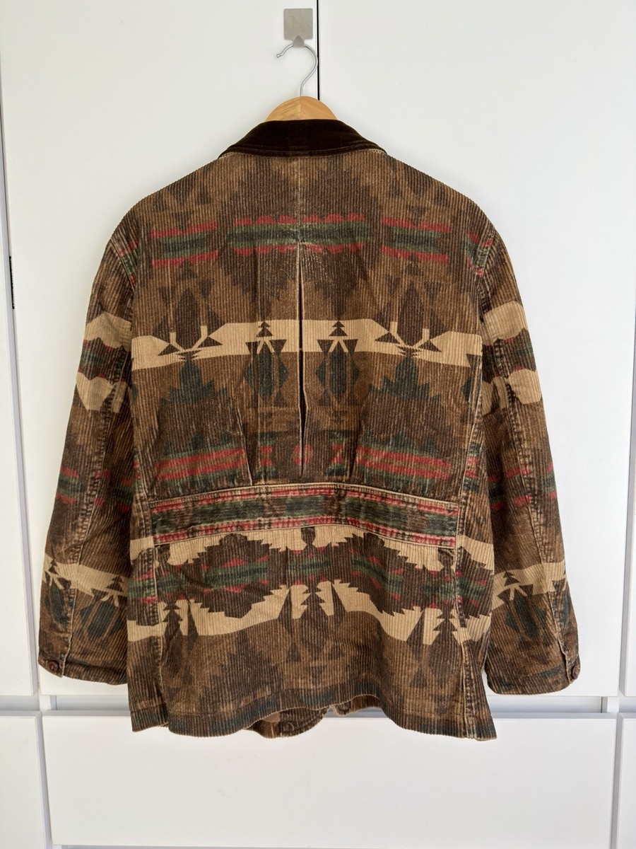 RRL Ralph Lauren Corduroy Field Jacket Blazer Southwestern Hunting