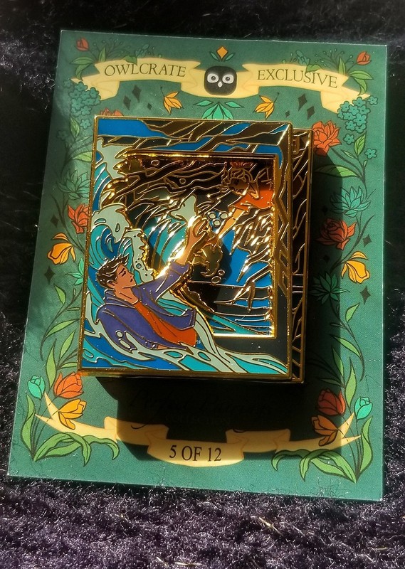 Owlcrate Perfect Pairings Pin Percy Jackson & The Olympians Rick Riordan 5 Of 12