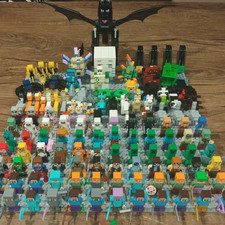3X Minecraft Minifig Bulk Lot Lego Minecraft ...