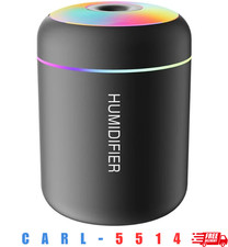 Luftbefeuchter Aroma Diffuser RGB Farben USB Humidifier 180 ml Ätherisches Öl
