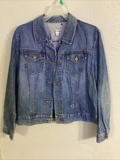 Gap 1969 Women's Light Wash Denim Jean Jacket Sz XL
