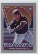 2021 Panini Chronicles Overdrive Holo Prizm Yermin Mercedes #8 1o8v