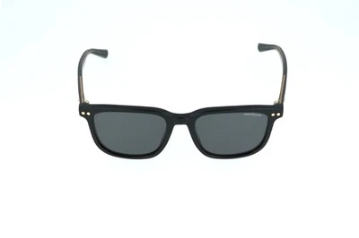 Gafas de sol Montblanc MB0258SA negras cuadradas humo 55-19-145 - Imagen 1 de 4