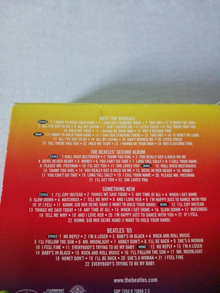 THE BEATLES - Complete CD Box Set - Capitol Albums Vol. 1 2004 - EUC - Image 3 of 4